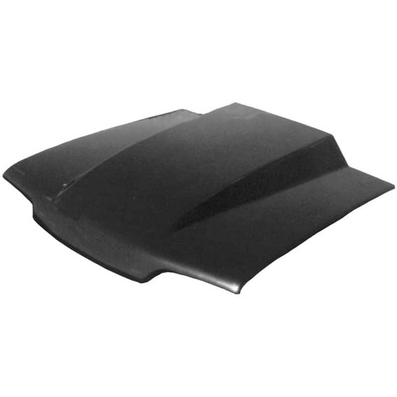 Harwood B-26304 Outlaw Hood w/4" Cowl 87-93 Mustang