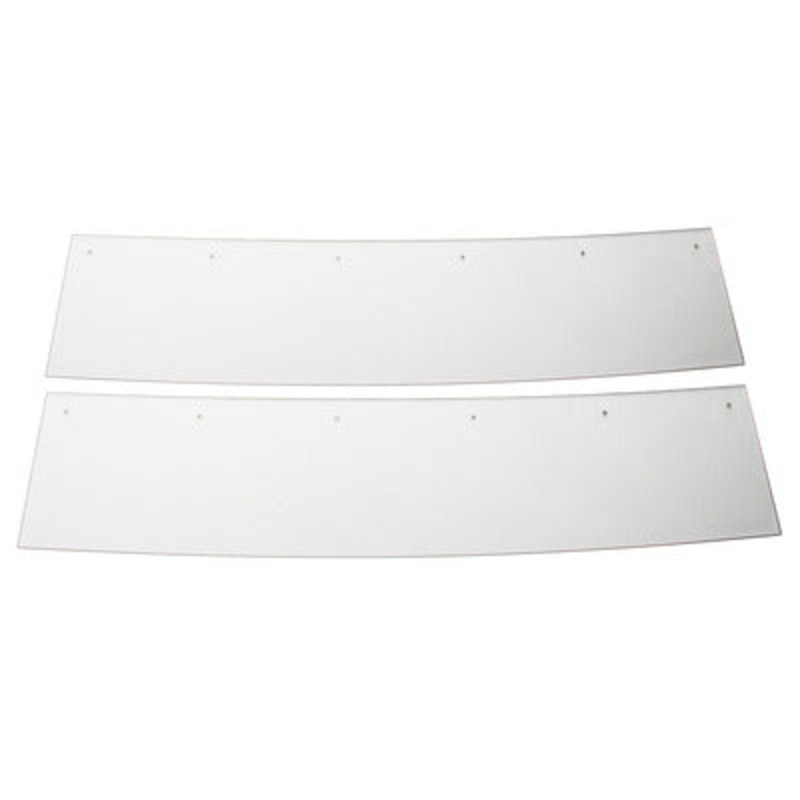 Five Star 2019 Late Model Spoiler Replacement Blades 6.5" 90 Degree 2pc