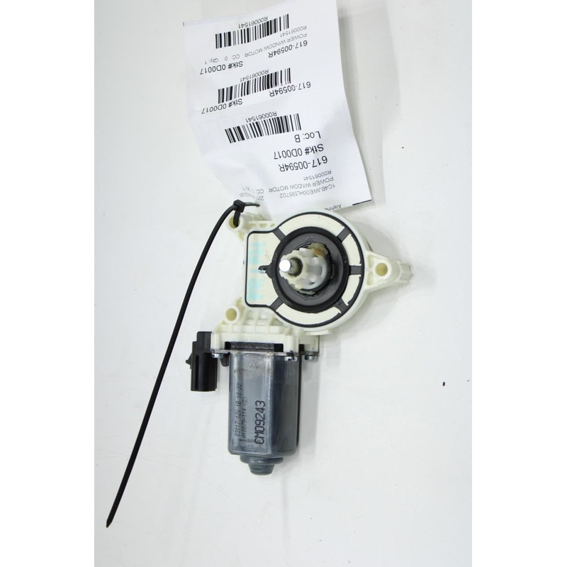 07-2018 Jeep Wrangler Sahara FR RH Passenger Side Power Window Motor 68014952AA