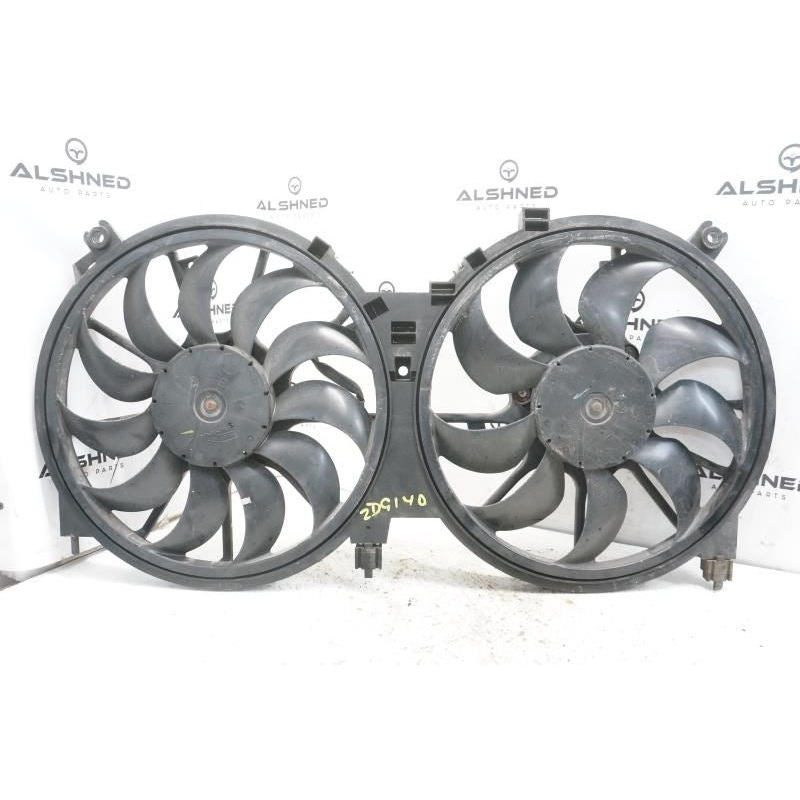 08-14 Nissan Murano SL 3.5L Dual Radiator Cooling Fan Motor Assy 21481-1AA0A OEM
