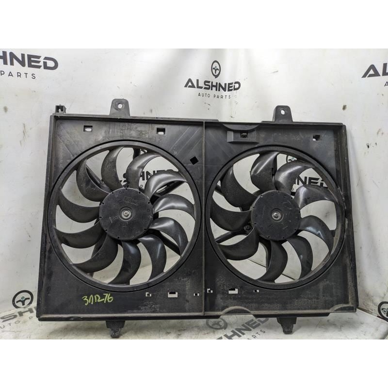 10-15 Nissan Rogue Select 2.5L Dual Radiator Cooling Fan Motor Assy 21481-JG70A