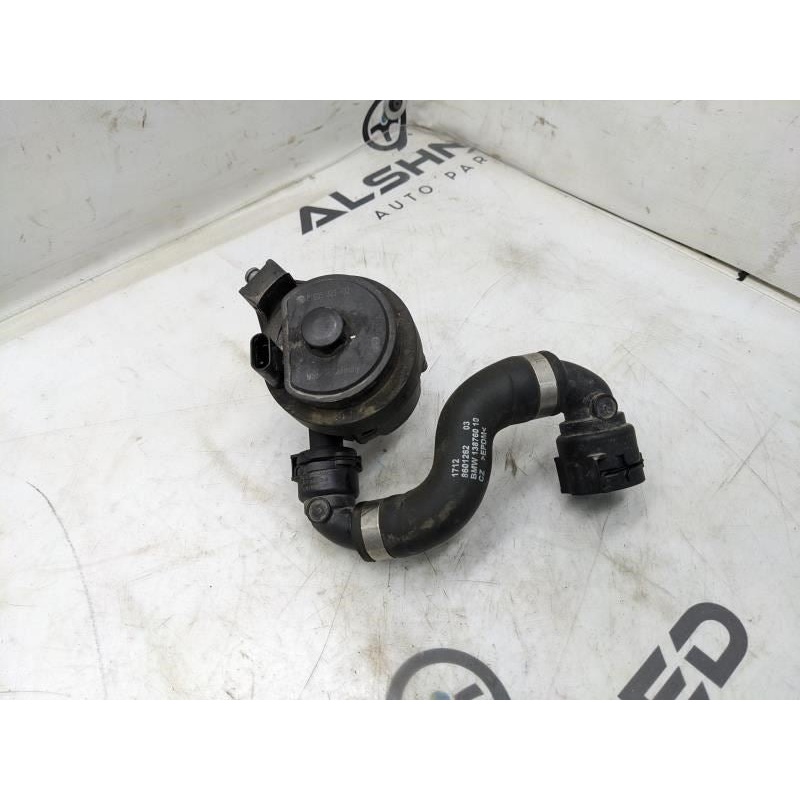14-18 Mini Cooper Clubman Auxiliary Coolant Water Pump + Pipe 17128601262 OEM