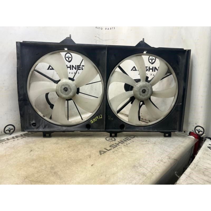 07-09 Toyota Camry LH Radiator Cooling Fan Motor Assembly 16711-0H140 OEM *ReaD*