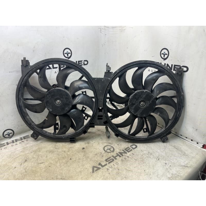 09-14 Nissan Murano Dual Radiator Cooling Fan Motor Assy 21481-1AA0A OEM *ReaD*