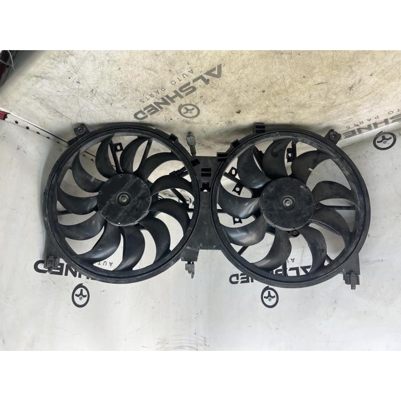 09-14 Nissan Murano Radiator Dual Cooling Fan Motor Assy 21481-1AA0A OEM *ReaD*