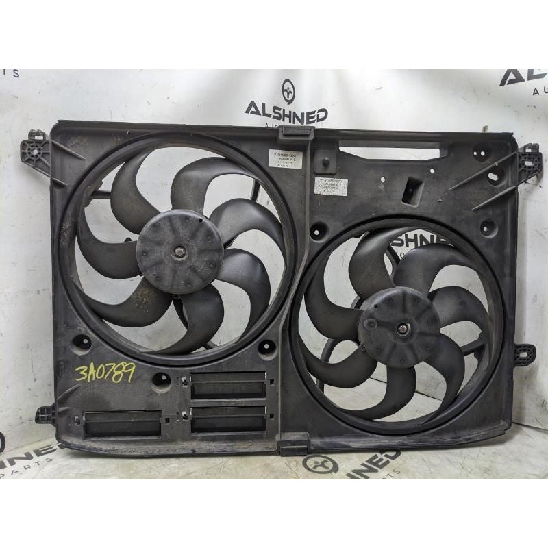 14-16 Ford Fusion SE 1.5L Dual Radiator Cooling Fan Motor Assy DG9Z-8C607-C OEM