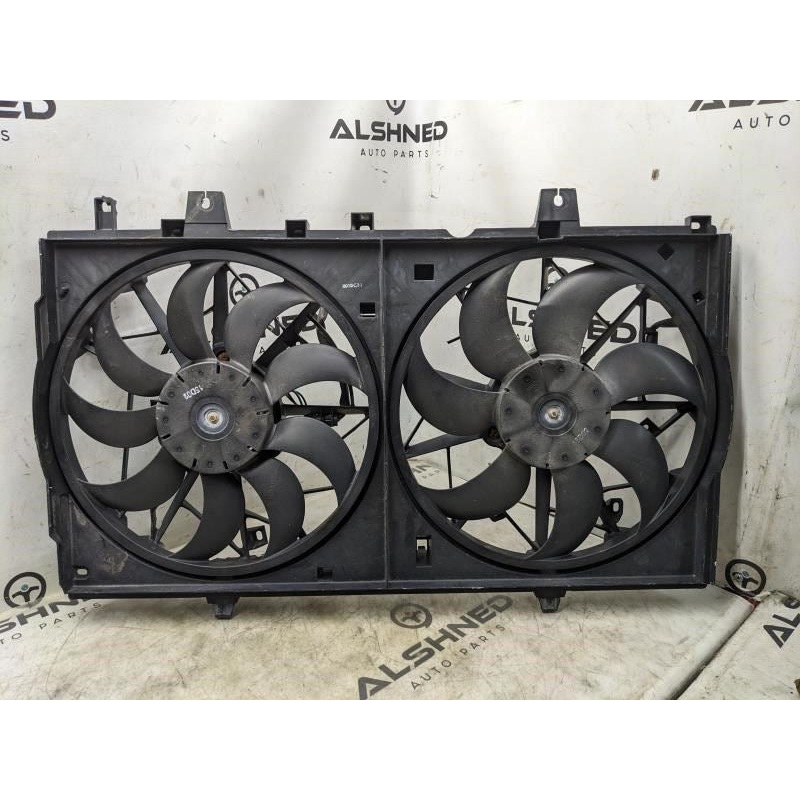2014-20 Nissan Rogue S 2.5L Dual Radiator Cooling Fan Motor Assy 21481-4BA0A OEM
