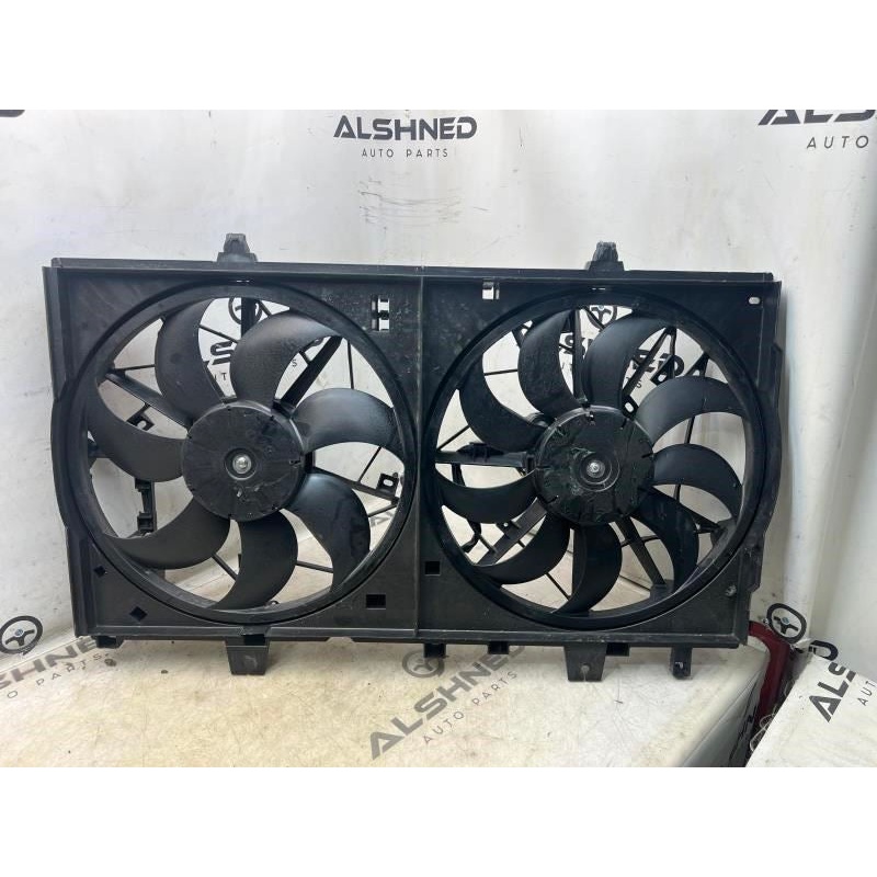 2014-2020 Nissan Rogue Dual Radiator Cooling Fan Motor Assembly 21481-4BA0A OEM