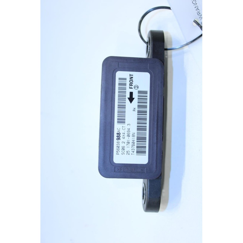 12-18 Jeep Wrangler Sahara Yaw Rate Stability Dynamics Sensor Module 56038988AC